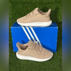ADIDAS ORIGINALS TUBULAR SHADOW, SIZE 13K ASH PEA/ VAPOR REY/ WHITE, BRAND NEW